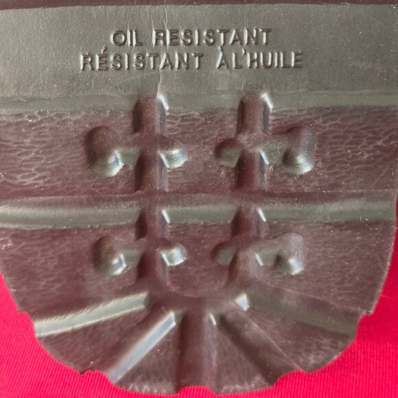 BRAND NEW, GEORGE, LEATHER UTILITY BOOTS, SIZE 12W!!! - Picture 4 of 5